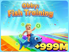 Cluiche Obby: Fish training