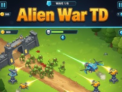 Cluiche Alien War TD