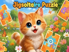 Cluiche Jigsolitaire Puzzle