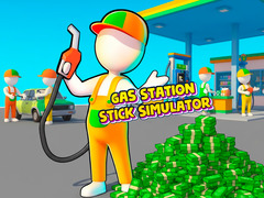Cluiche Gas Station - Stick Simulator
