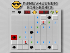 Cluiche Minesweeper: Find Bombs