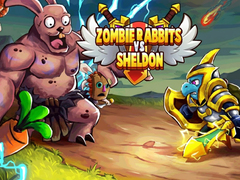 Cluiche Zombie Rabbits vs Sheldon