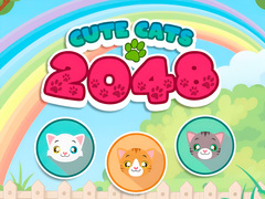 Cluiche Cute Cats 2048