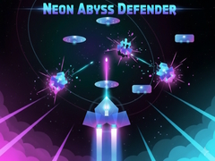 Cluiche Neon Abyss Defender