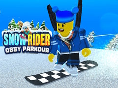 Cluiche Snow Rider Obby Parkour