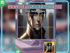 Cluiche Kawaii Levi Slider Block Blitz