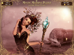 Cluiche Mystic Maidens Puzzle