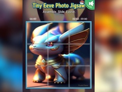 Cluiche Tiny Eevee Photo Jigsaw
