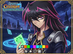 Cluiche Anime Boy Coloring Pages