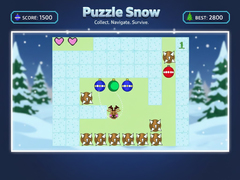 Cluiche Puzzle Snow