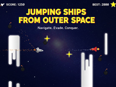 Cluiche Jumping Ships from Outer Space