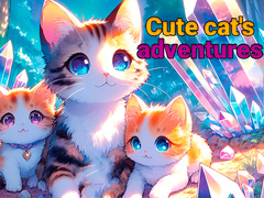 Cluiche Cute cat's adventures