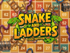 Cluiche Snake and Ladders Cool Edition