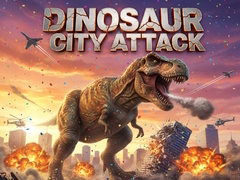 Cluiche Dinosaur City Attak
