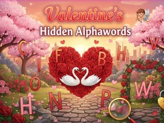 Cluiche Valentines Hidden Alphawords