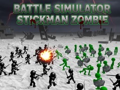 Cluiche Battle Simulator Stickman Zombie