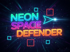 Cluiche Neon Space Defender