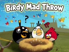 Cluiche Birdy Mad Throw