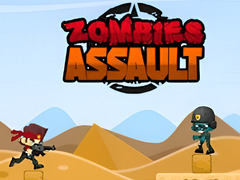 Cluiche Zombies Assault
