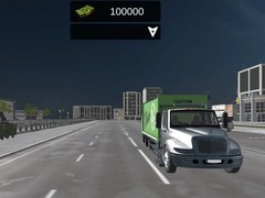 Cluiche Garbage Truck Driving Simulator