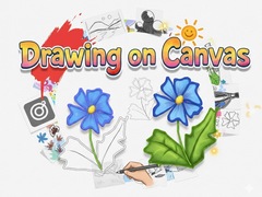 Cluiche Drawing on Canvas