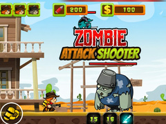 Cluiche Zombie Attack Shooter