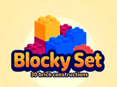 Cluiche Blocky Set 3d brick constructions