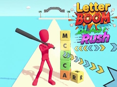 Cluiche Letter Boom Blast Rush