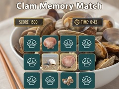 Cluiche Clam Memory Match