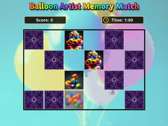 Cluiche Balloon Artist Memory Match