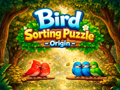 Cluiche Bird Sorting Puzzle: Origin