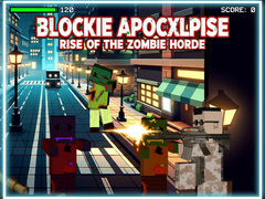 Cluiche Blockie Apocalypse Rise of the Zombie Horde