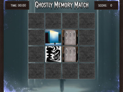 Cluiche Ghosts Memory Match
