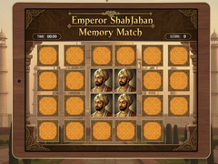 Cluiche Emperor Shah Jahan Memory Match