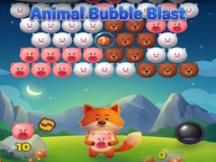 Cluiche Animal Bubble Blast