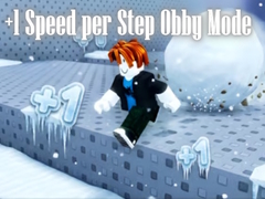 Cluiche +1 Speed per Step Obby Mode