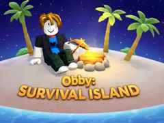 Cluiche Obby: Survival Island