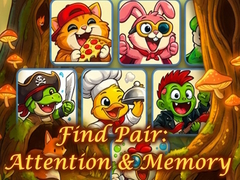 Cluiche Find Pair: Attention & Memory