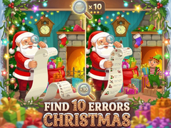 Cluiche Find 10 Errors Christmas