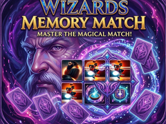 Cluiche Wizards Memory Match