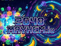 Cluiche 2048 Mayhem.io