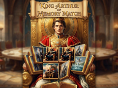 Cluiche King Arthur of Memory Match