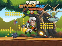Cluiche Super Jetpackman Shooter