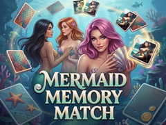 Cluiche Mermaid Memory Match