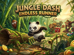 Cluiche Jungle Dash - Endless Runner