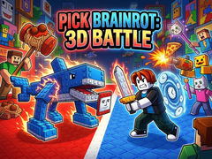 Cluiche Pick Brainrot: 3D Battle