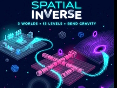 Cluiche Spatial Inverse Gravity Puzzle Adventure