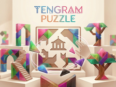 Cluiche Tengram Puzzle