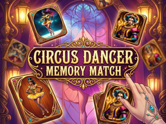 Cluiche Circus Dancer Memory Match