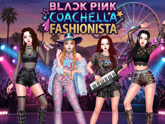 Cluiche Black Pink Coachella Fashionista